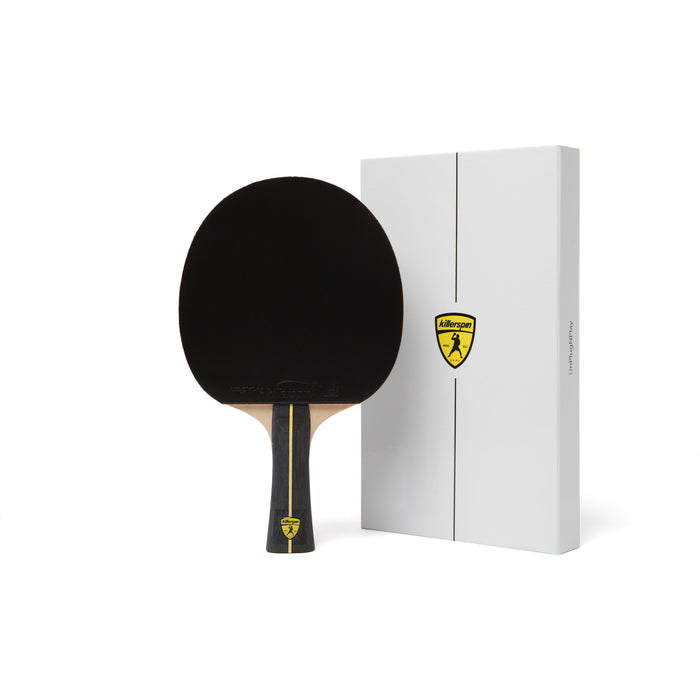 Killerspin Jet Black Table Tennis Ping Pong Paddle