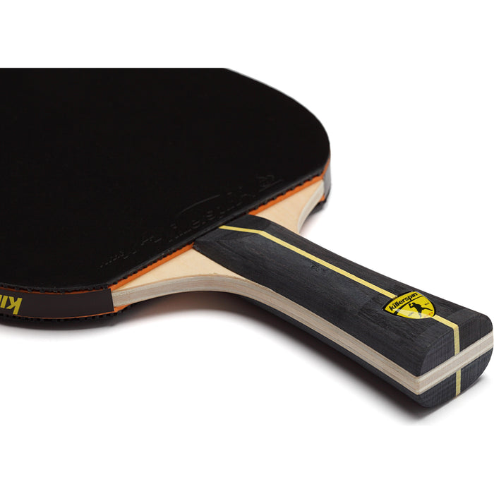 Killerspin Jet Black Table Tennis Ping Pong Paddle